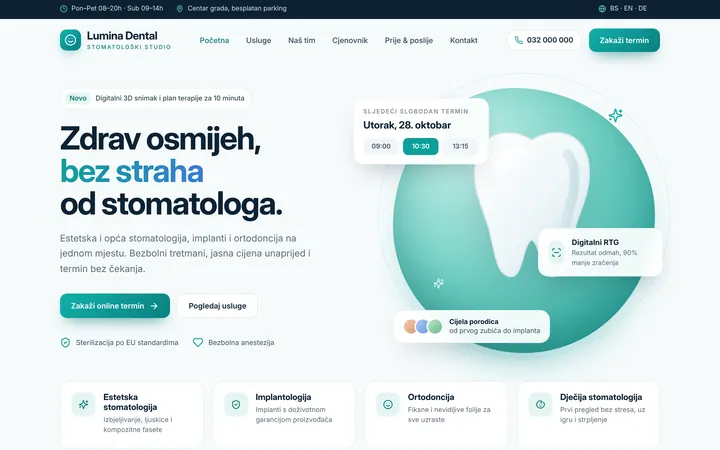 Concept 1: Dental clinic